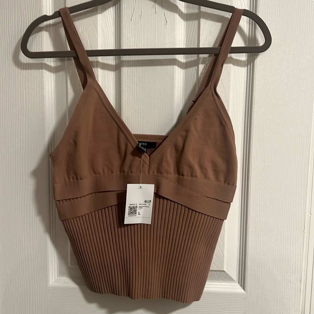 Dusty Mauve Bondage Style Tank Top